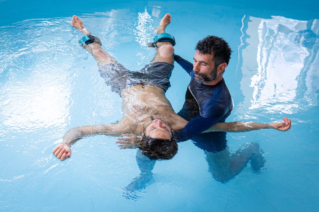 הרפיה מלאה במים